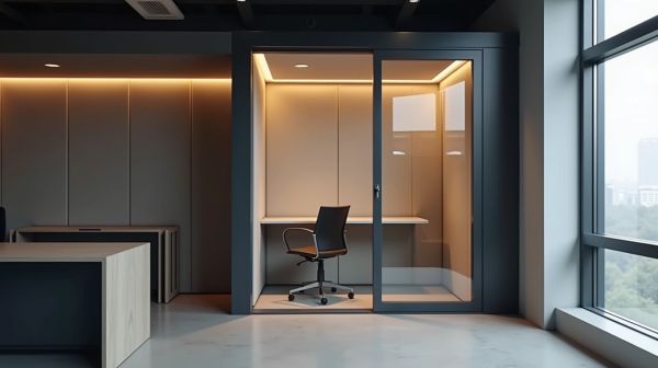 7 avantages d'une cabine acoustique pour le bureau moderne